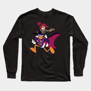 Father-Daughter Crimefighting Duo Long Sleeve T-Shirt